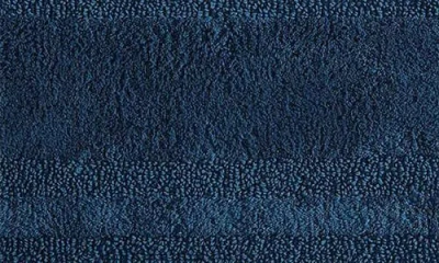 Eddie Bauer Logan Cotton Tufted Bath Runner Rug, 22" X 60" In Dark Blue
