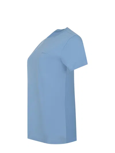 Pinko Light Blue Start T-shirt In Blue