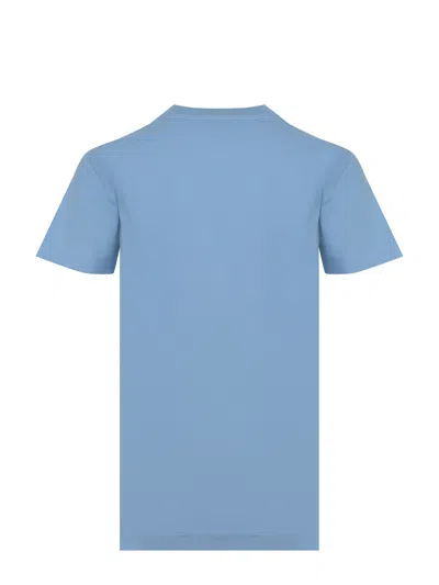 Pinko Light Blue Start T-shirt In Blue