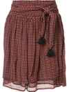 APIECE APART 'Baja' tie waist skirt,AA36302