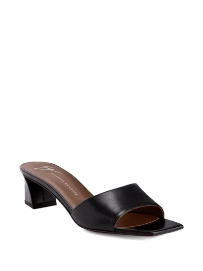 Giuseppe Zanotti Talia 45 Open-toe Mule In Black