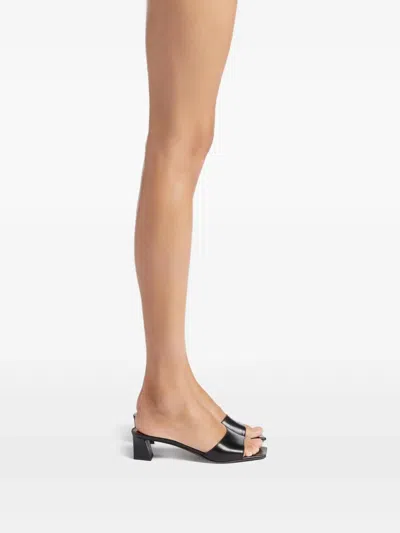 Giuseppe Zanotti Talia 45 Open-toe Mule In Black