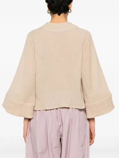 By Malene Birger Moon Blouse In Neutrals