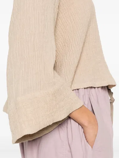 By Malene Birger Moon Blouse In Neutrals