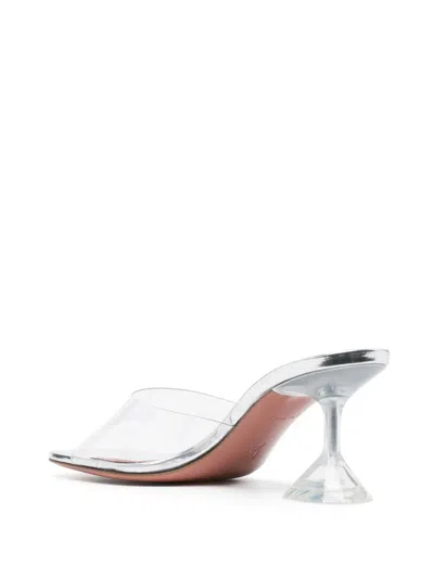 Amina Muaddi Lupita Glass M In Transparent