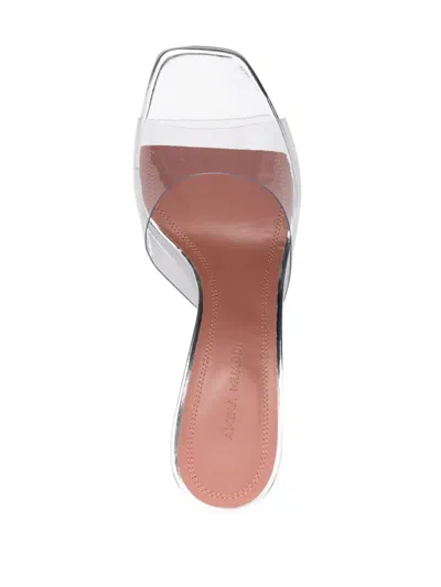 Amina Muaddi Lupita Glass M In Transparent