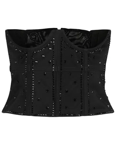 Gucci Sequin Embroidered Corset Top