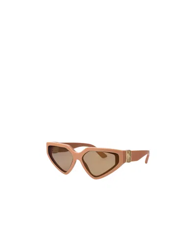 Dolce & Gabbana Full Frame Sunglasses In 32925a Full Camel
