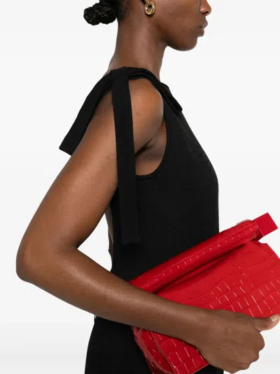 蝴蝶结细节中长连衣裙