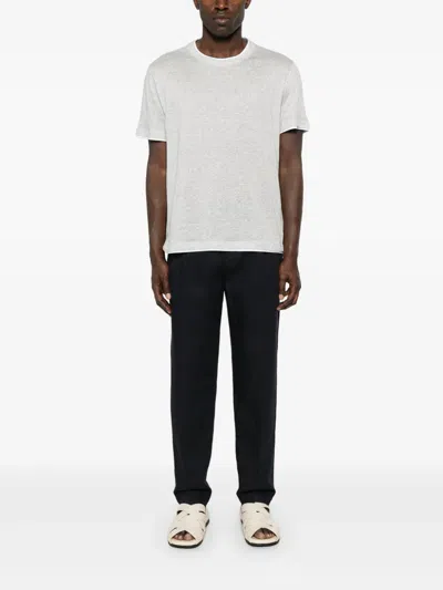 Fedeli Jersey T-shirt In Grey