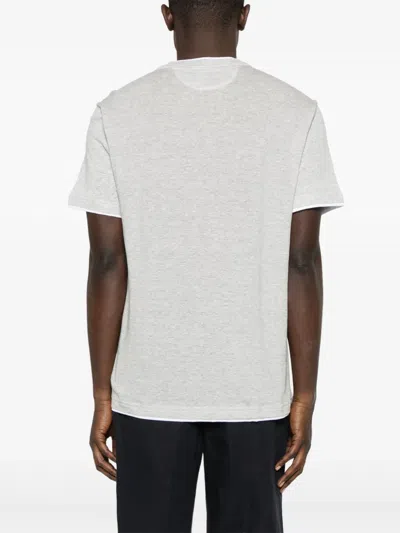 Fedeli Jersey T-shirt In Grey