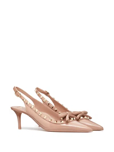 Valentino Garavani Rockstud Slingback Pumps In Multicolor
