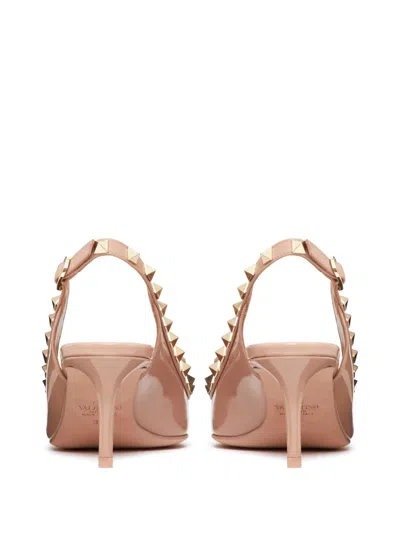 Valentino Garavani Rockstud Slingback Pumps In Multicolor