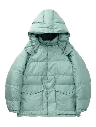 Visvim Kodiak "green" Down Jacket In Lt Green