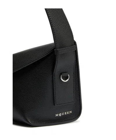 Alexander Mcqueen Alexander Mc Queen Sling T Bar Black Shoulder Bag In Multi