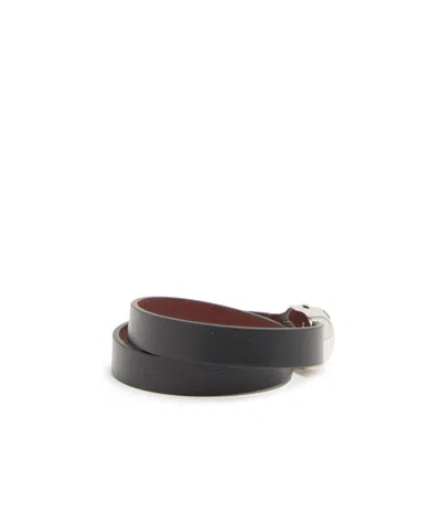 Alexander Mcqueen Skull Double Wrap Bracelet In Black