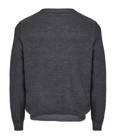 Alexander Mcqueen Alexander Mc Queen Skull Wool Sweater In Grey
