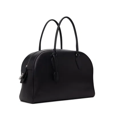 The Row Womens Black Ans India 15.75 Leather Top-handle Bag In Black