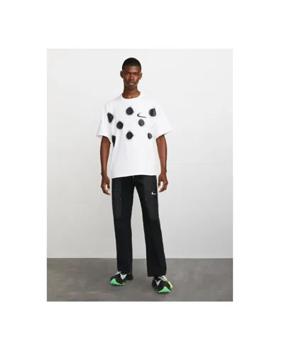 Nike Black Logo-printed Functional Pants In Black