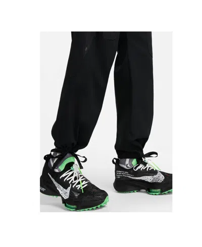 Nike Black Logo-printed Functional Pants In Black