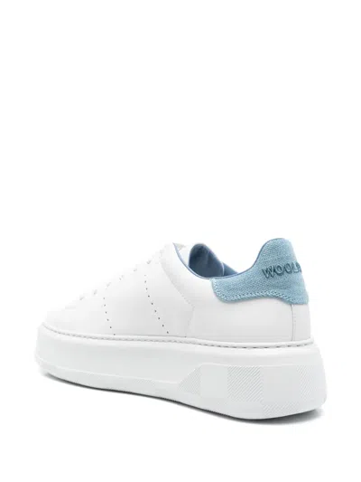 Woolrich White Classic Court Sneakers In White