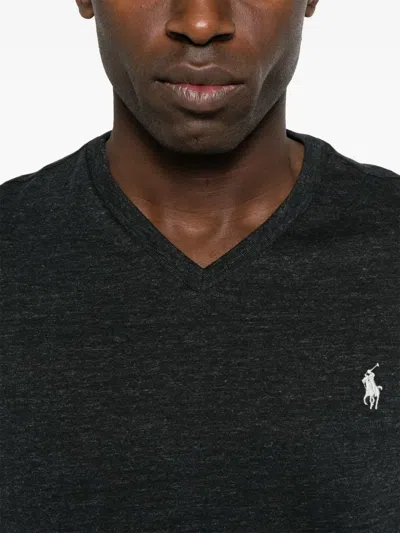 Polo Ralph Lauren Ralph Lauren Crew Neck T Shirt Black In Black