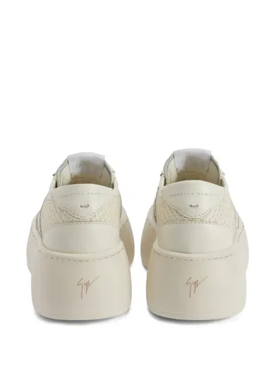 Giuseppe Zanotti League Maxi Trainers In Neutrals