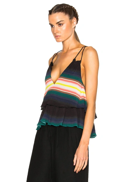 Shop Apiece Apart Sandro Tiers Top In Serape Print