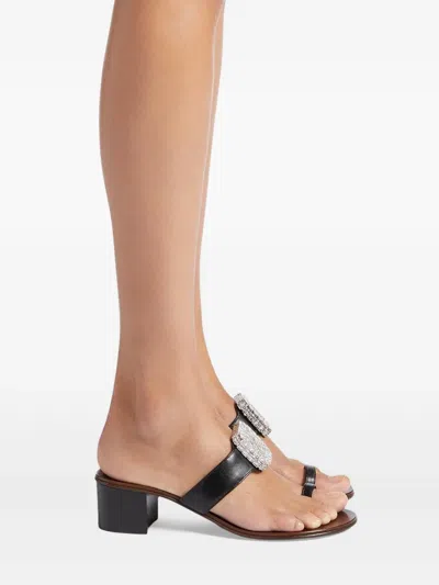 Giuseppe Zanotti 40mm Blahir Mules In Black
