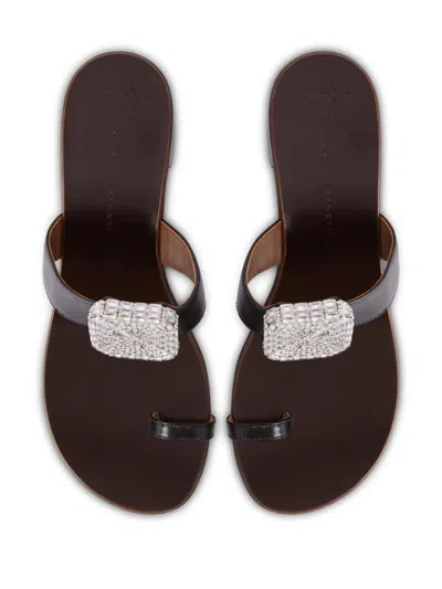 Giuseppe Zanotti 40mm Blahir Mules In Black