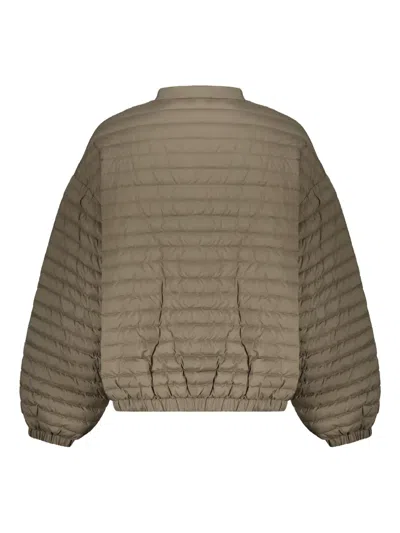 Moorer Short Down Jacket In 绿色
