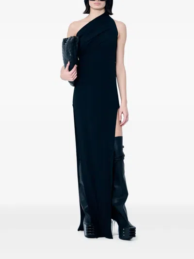 Rick Owens Women Black Athena Dress, M Luxury Dresses For Women Darveys In Blue