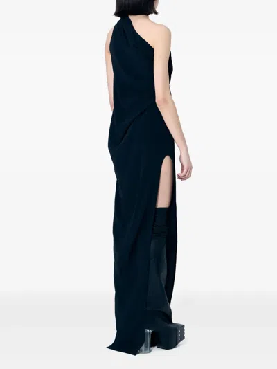 Rick Owens Women Black Athena Dress, M Luxury Dresses For Women Darveys In Blue