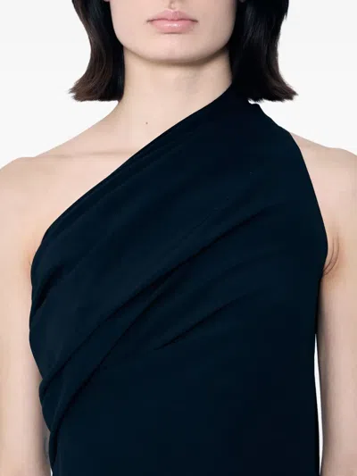 Rick Owens Women Black Athena Dress, M Luxury Dresses For Women Darveys In Blue