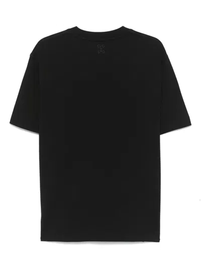 Closed Regular Fit Crew Neck Short Sleeve T Shirt In Schwarz