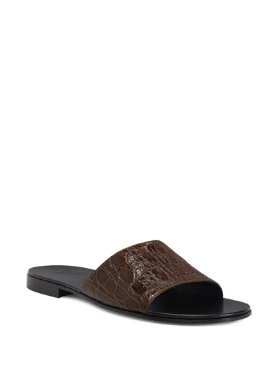 Giuseppe Zanotti Adrien Slides In Multi