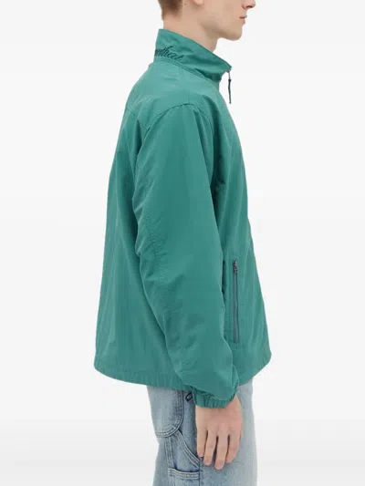 This Is Never That Script Jacket In Grün