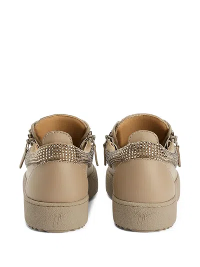 Giuseppe Zanotti Frankie Sneakers In Nude