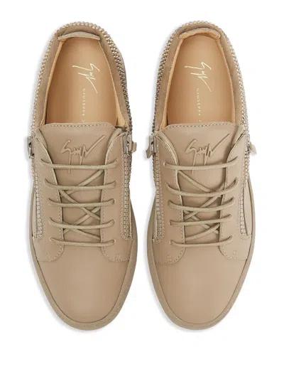 Giuseppe Zanotti Frankie Sneakers In Nude