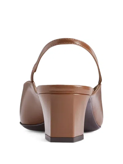 Giuseppe Zanotti 45mm Brendha Stone Pumps In Braun