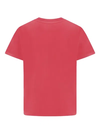 Fay Logo T-shirt In Rot