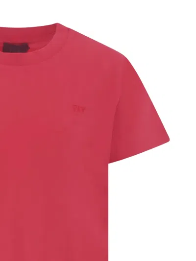 Fay Logo T-shirt In Rot