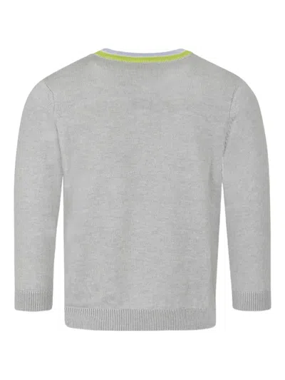 Lacoste Logo Jumper In Grau