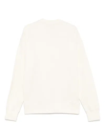 Msgm Sweatshirt Mit Logo-print In Nude
