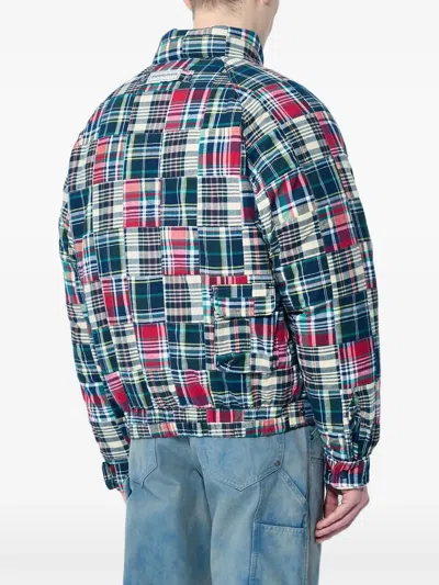 This Is Never That Patchwork-design Jacket In Schwarz