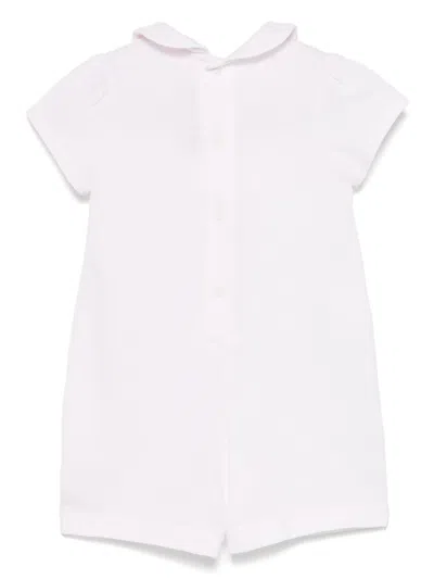 La Stupenderia Bow Romper In 粉色