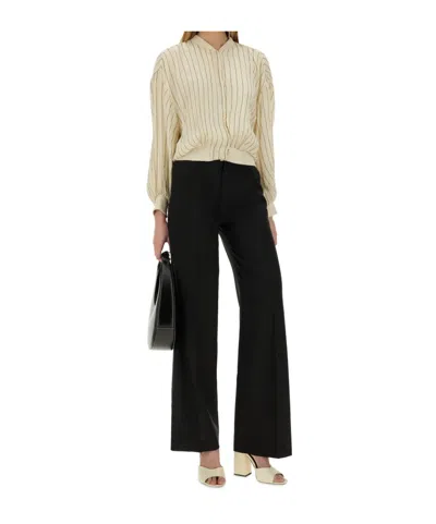 Pt Torino Belt Loops Slacks In Black