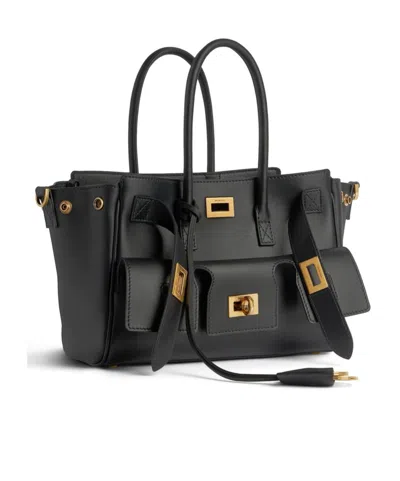 Balenciaga Carry All Bel Air Mini Bag In Black