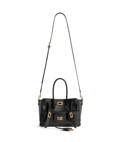 Balenciaga Carry All Bel Air Mini Bag In Black