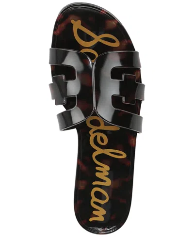 Sam Edelman Bay Jelly Sandals In Tortoise